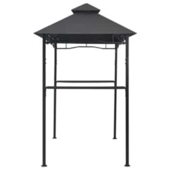 VidaXL Barbecue Paviljoen 240x150x255 Cm Staal Antraciet -Exporteren Tuin Verge Winkel 1ba9933909a8428381cb21048ca052f2