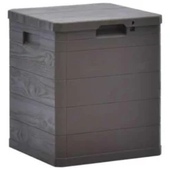 VidaXL Opbergbox Voor In De Tuin 90 L Bruin -Exporteren Tuin Verge Winkel 2093baf5ff3f404ea07aeee4b6898651