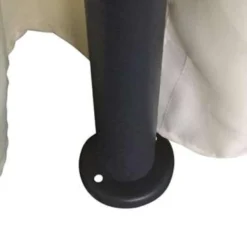 VidaXL Prieel Met Gordijnen Rond 3,5x2,7 M -Exporteren Tuin Verge Winkel 2848d8e29bc04b0086ac6305cd9e7488