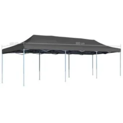 VidaXL Vouwtent Pop-up 3x9 M Antraciet -Exporteren Tuin Verge Winkel 2e4d7b8dbfe04639a75bb38395fc7135