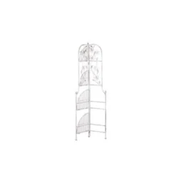 Beliani Badkamer Plank BIELLA - Wit Ijzer -Exporteren Tuin Verge Winkel 4fca751e91224e5a99d9315b0ac3f271