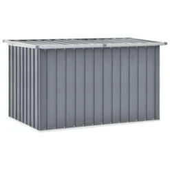 VidaXL Tuinbox 149x99x93 Cm Grijs -Exporteren Tuin Verge Winkel 50aa788ad22d445a8682cf0caa5fe414