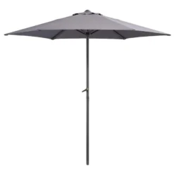 Le Sud Parasol Blanca - Antraciet - Ø250 Cm