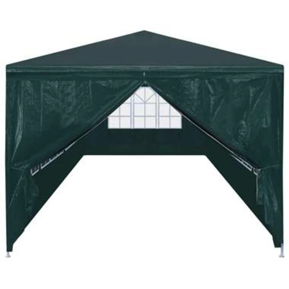 VidaXL Partytent 3x12 M Groen 2 VidaXL Partytent 3x12 M Groen - Afbeelding 2