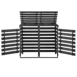 VidaXL Containerberging Dubbel 140x75x121 Cm Geverfd Grenenhout -Exporteren Tuin Verge Winkel 5b1cb5337c47491fa0ef888ddf65ced4