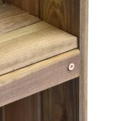 VidaXL Tuinschuur 36x36x163 Cm Geïmpregneerd Grenenhout -Exporteren Tuin Verge Winkel 5b5f290f4a164f8ead7ece105228f3ff