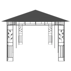 VidaXL Prieel Met Klamboe 6x3x2,73 M Antraciet -Exporteren Tuin Verge Winkel 6314542cb77947b29836ec8c3ae696dd