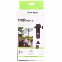 Benson Parasolvoet - Voor Balkon - Zwart - Metaal - 15,5 Cm 6 Benson Parasolvoet - Voor Balkon - Zwart - Metaal - 15,5 Cm -Exporteren Tuin Verge Winkel 6481b66e68b643bb9c562bbbd4dc3f72
