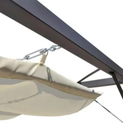 VidaXL Tuinpaviljoen Met Inschuifbaar Dak -Exporteren Tuin Verge Winkel 686c8d12220947d7b540ab4544bd4389