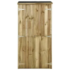 VidaXL Tuinschuur 85x48x177 Cm Grenenhout -Exporteren Tuin Verge Winkel 7656519b7e904f68839cde28f58a9e82