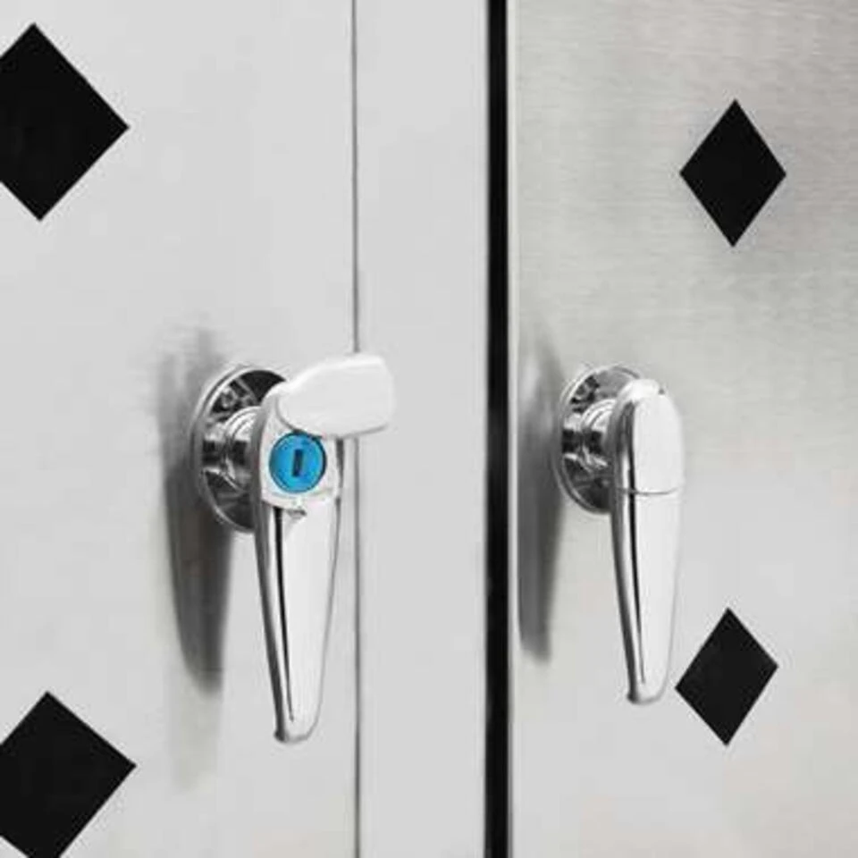 VidaXL Containerberging Driedubbel 240 L Roestvrij Staal 4 VidaXL Containerberging Driedubbel 240 L Roestvrij Staal - Afbeelding 4