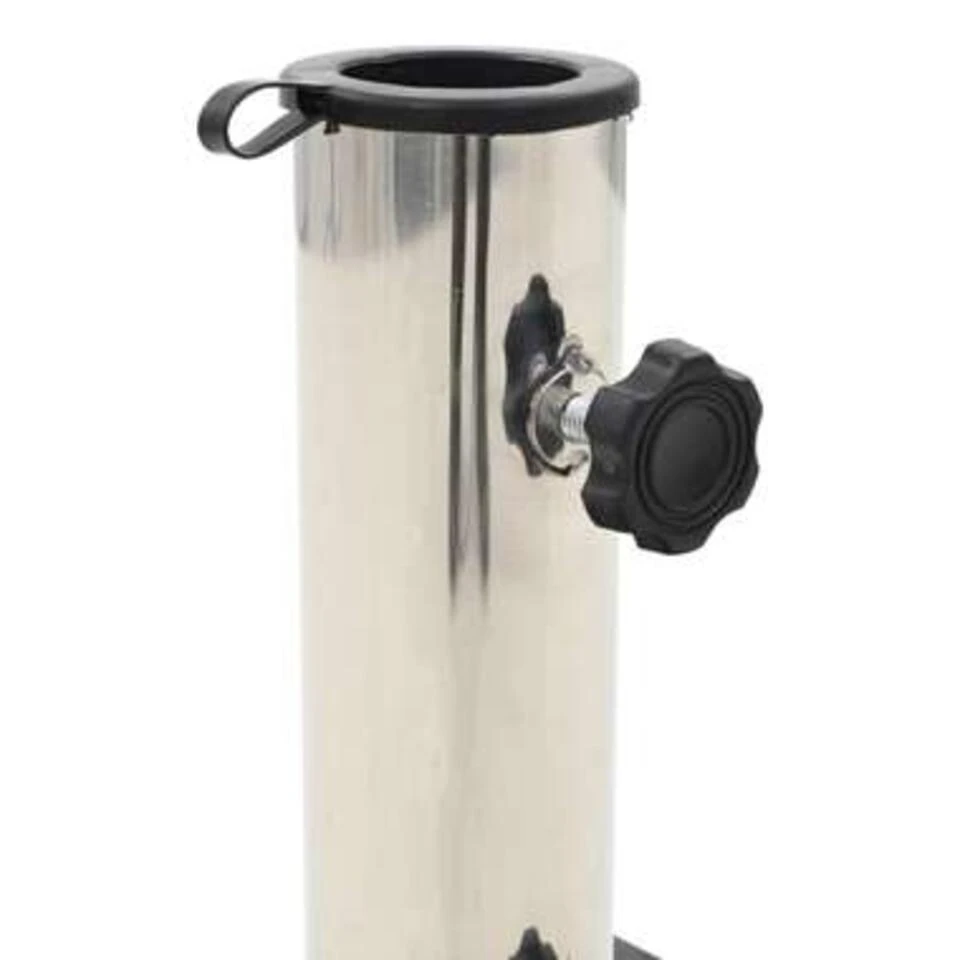 VidaXL Parasolvoet Vierkant 28,5 Kg Graniet Zwart 3 VidaXL Parasolvoet Vierkant 28,5 Kg Graniet Zwart - Afbeelding 3