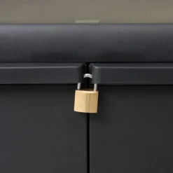 VidaXL Tuinkast Met 1 Schap Zwart -Exporteren Tuin Verge Winkel 934a08641dec4468b42dfdbb08fd9184