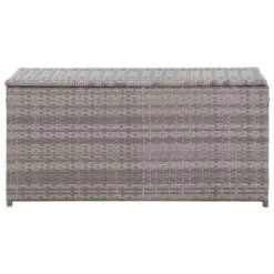 VidaXL Tuinbox 100x50x50 Cm Poly Rattan Grijs -Exporteren Tuin Verge Winkel ae04fc024a8243d6a42d88d3ef19583b