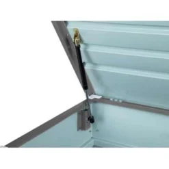 Beliani Kist CEBROSA - Grijs Staal -Exporteren Tuin Verge Winkel b19fea9ee2e84c759d0f92f086fddf35