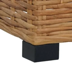 VidaXL Voetensteun Met Kussen Natuurlijk Rattan -Exporteren Tuin Verge Winkel c43b1e2eaab64d4a8abada303a476c28