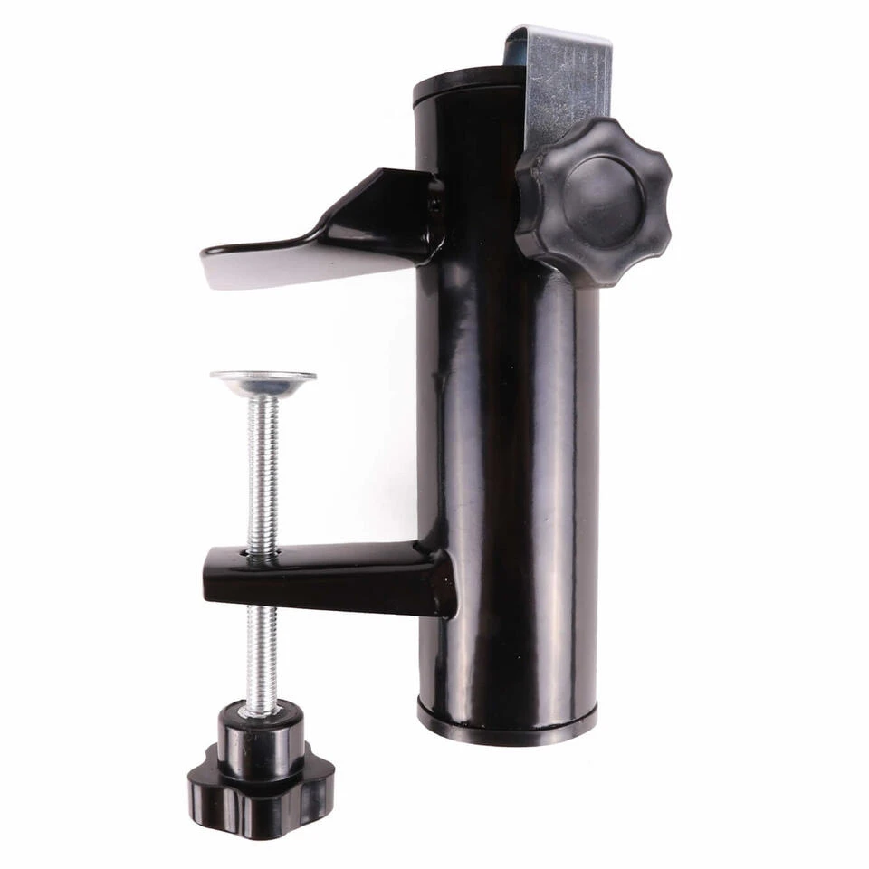 Benson Parasolvoet - Voor Balkon - Zwart - Metaal - 15,5 Cm 4 Benson Parasolvoet - Voor Balkon - Zwart - Metaal - 15,5 Cm - Afbeelding 4