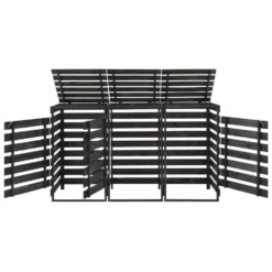 VidaXL Containerberging Driedubbel 210x75x121 Cm Geverfd Grenenhout -Exporteren Tuin Verge Winkel c8040cb7537c4c37a743e304e35133d2