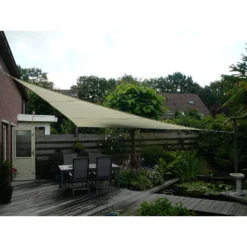 Sunfighters 90 Graden Driehoek 3x3x4,2 Ivoor -Exporteren Tuin Verge Winkel c882e217c11e472eb468abe6506fb2c3