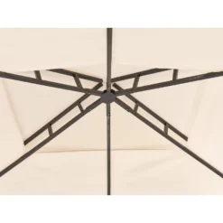 Beliani Tuinpaviljoen NARO - Beige Staal -Exporteren Tuin Verge Winkel cddbf09e9b5d4303baeed7cf7379940d