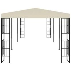 VidaXL Prieel 3x6 M Crème -Exporteren Tuin Verge Winkel eb310cb7697d4ebc89ae3ab7ff933184