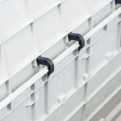 VidaXL Tuinbox 280 L Lichtgrijs -Exporteren Tuin Verge Winkel f1466bcea1754c7b8dc9058b002839d4