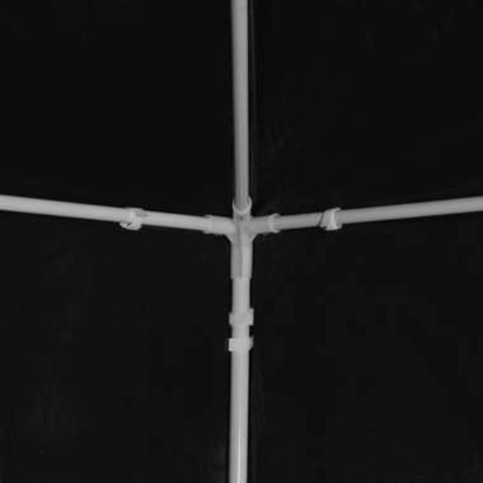 VidaXL Partytent 3x3 M Antracietkleurig 2 VidaXL Partytent 3x3 M Antracietkleurig - Afbeelding 2